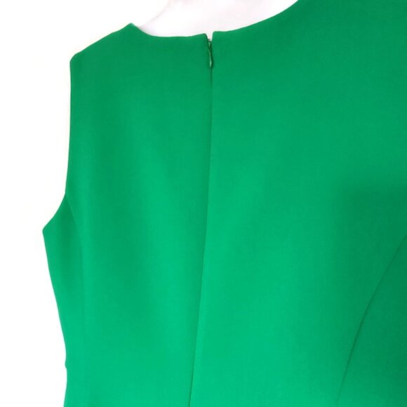 ON 34TH Green Sleeveless Sheath Dress Size 14 - Picture 4 of 7